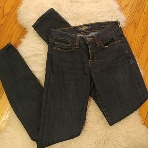 Lucky Brand Sofia skinny dark wash jeans